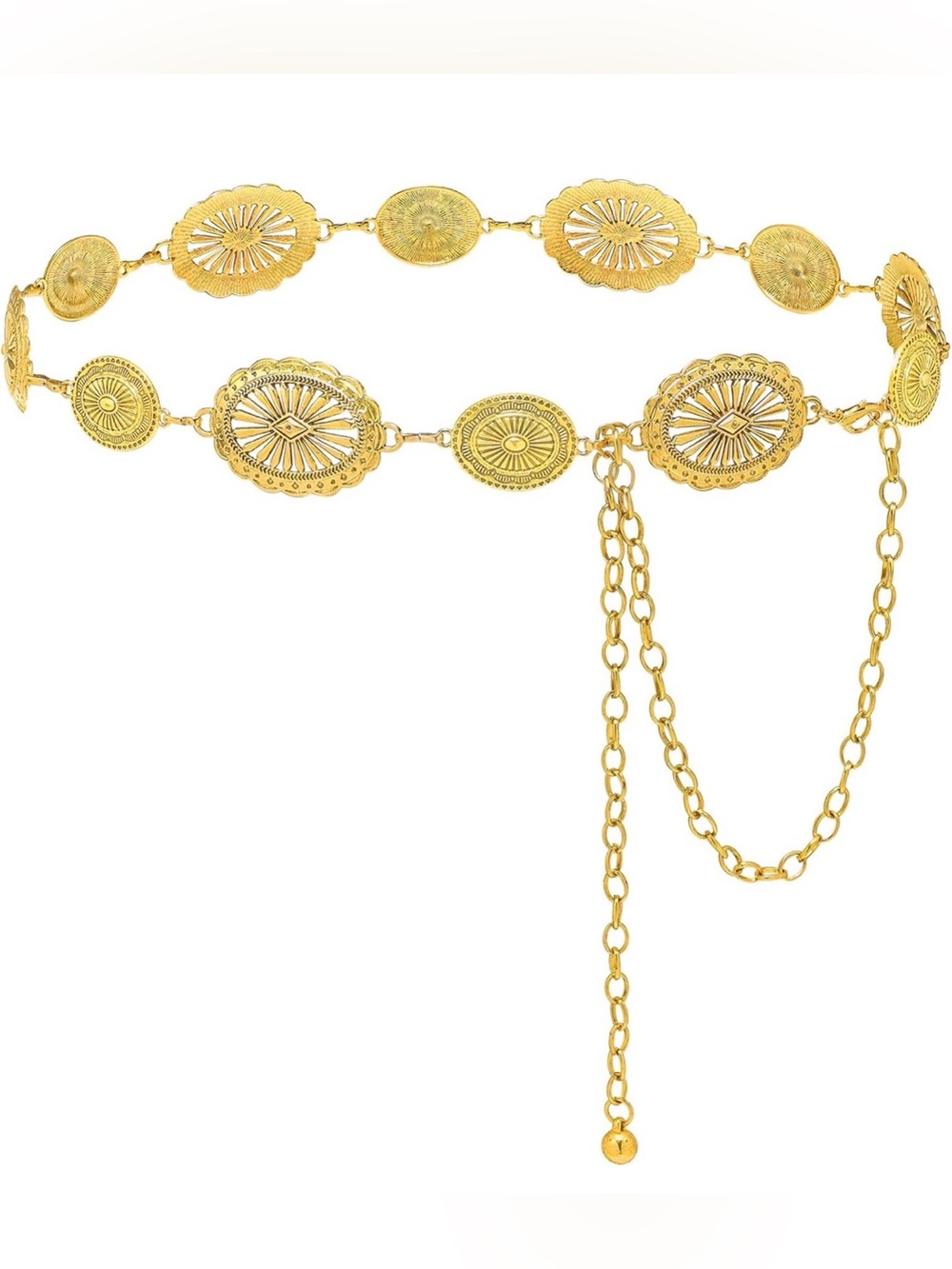 Western Gold Chain Belt